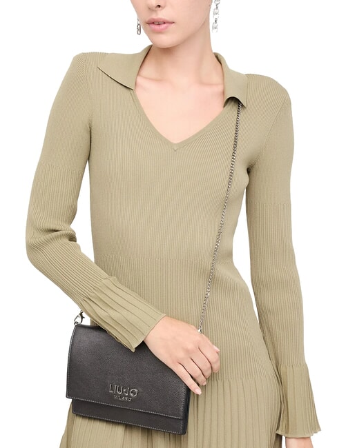 EVRIM Mini sac bandouli&egrave;re anthracite rencontr&eacute;. - Sacs pour Femme