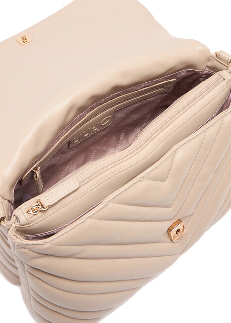 LUNNY Sac hobo matelass&eacute; moyen NEUTRE - Sacs pour Femme