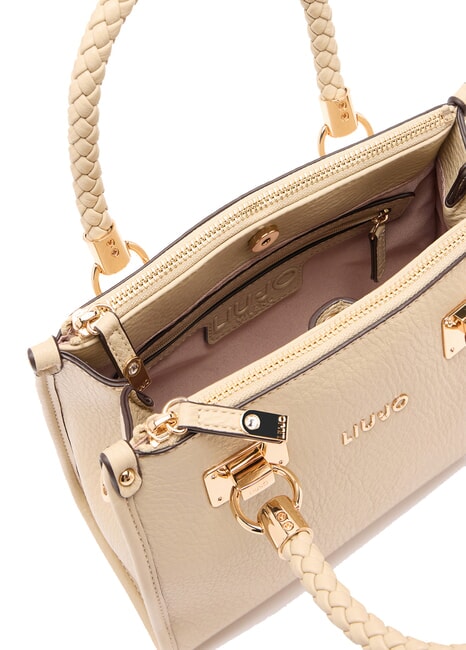 MANHATTAN Petit sac &agrave; main sable - Sacs pour Femme