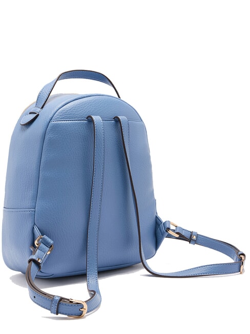 MANHATTAN Sac &agrave; dos rond moyen avec poche denim l&eacute;ger - Sacs pour Femme