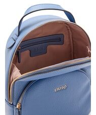 LIUJO MANHATTAN Sac &agrave; dos rond moyen avec poche denim l&eacute;ger - Sacs pour Femme - 3