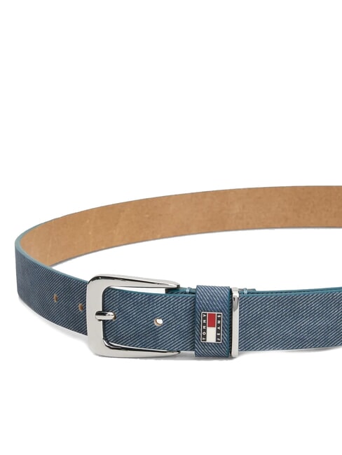 TH HERITAGE ceinture en cuir imprim&eacute; denim ciel du d&eacute;sert multi - Ceintures