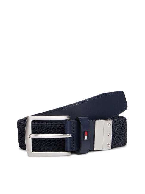 REVERSIBLE Ceinture en tissu double face bleu espace - Ceintures