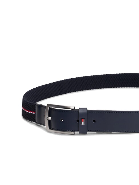 REVERSIBLE Ceinture en tissu double face bleu espace - Ceintures