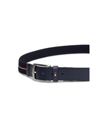 TOMMY HILFIGER REVERSIBLE Ceinture en tissu double face bleu espace - Ceintures - 4
