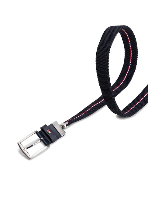 REVERSIBLE Ceinture en tissu double face bleu espace - Ceintures