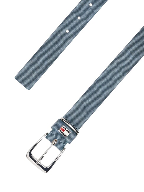 TH HERITAGE ceinture en cuir imprim&eacute; denim ciel du d&eacute;sert multi - Ceintures