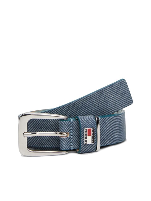 TH HERITAGE ceinture en cuir imprim&eacute; denim ciel du d&eacute;sert multi - Ceintures