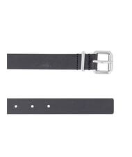 TOMMY HILFIGER TH JEANS Ceinture en cuir pour femme noir - Ceintures - 2