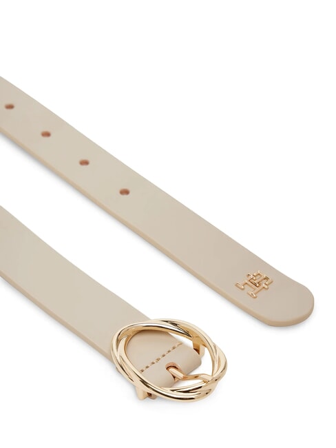 TH CHIC Ceinture en cuir pour femme canne &agrave; sucre - Ceintures