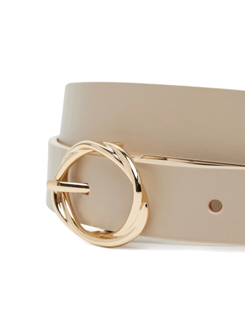 TH CHIC Ceinture en cuir pour femme canne &agrave; sucre - Ceintures