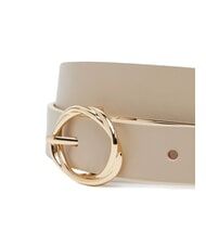TOMMY HILFIGER TH CHIC Ceinture en cuir pour femme canne &agrave; sucre - Ceintures - 3
