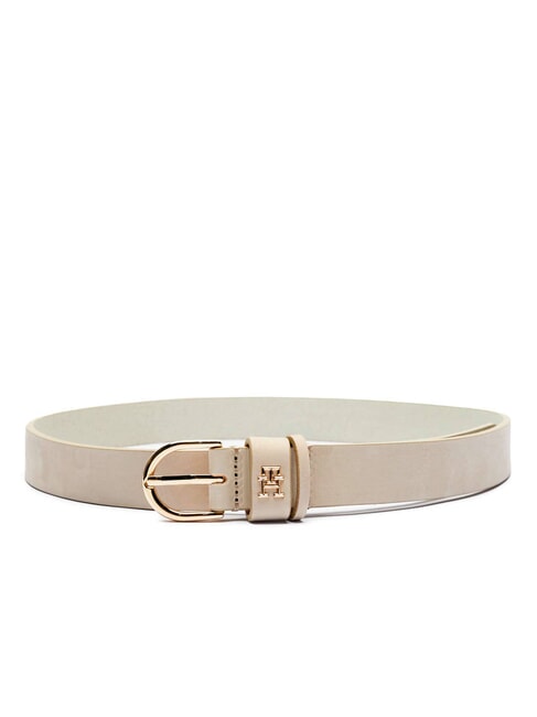 TH ESSENTIAL Ceinture en cuir nubuck pour femme santal - Ceintures