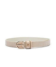 TOMMY HILFIGER TH ESSENTIAL Ceinture en cuir nubuck pour femme - Ceintures