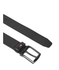 TOMMY HILFIGER DENTON ceinture en cuir noir - Ceintures - 3