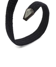 TOMMY HILFIGER NEW ADAN ceinture tress&eacute;e bleu - Ceintures - 3