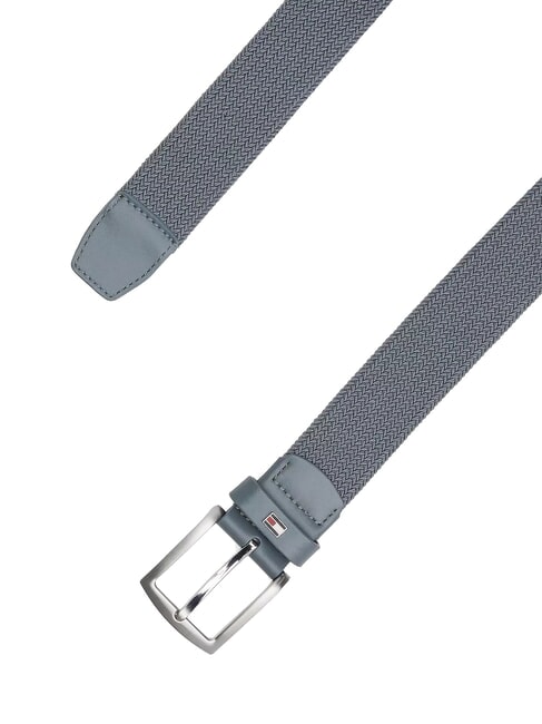 DENTON ELASTIC Ceinture en tissu tiss&eacute; pour homme gris couvert - Ceintures