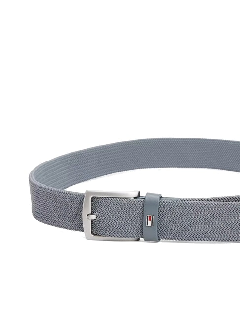 DENTON ELASTIC Ceinture en tissu tiss&eacute; pour homme gris couvert - Ceintures
