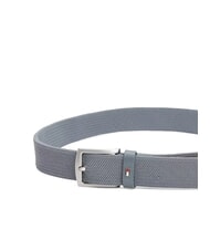 TOMMY HILFIGER DENTON ELASTIC Ceinture en tissu tiss&eacute; pour homme gris couvert - Ceintures - 3