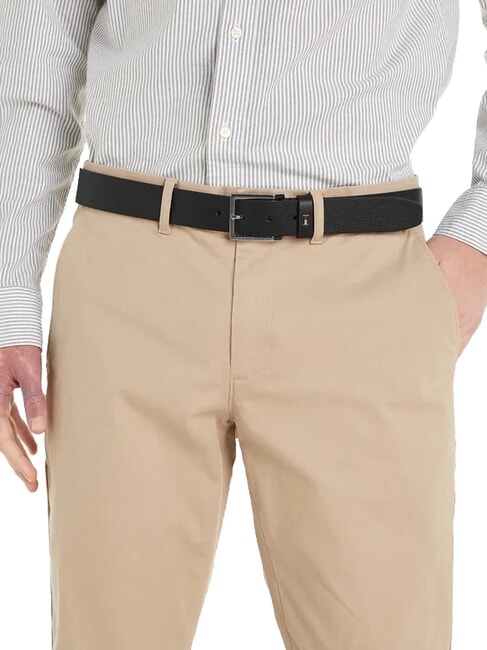 OLIVER ceinture en cuir noir - Ceintures