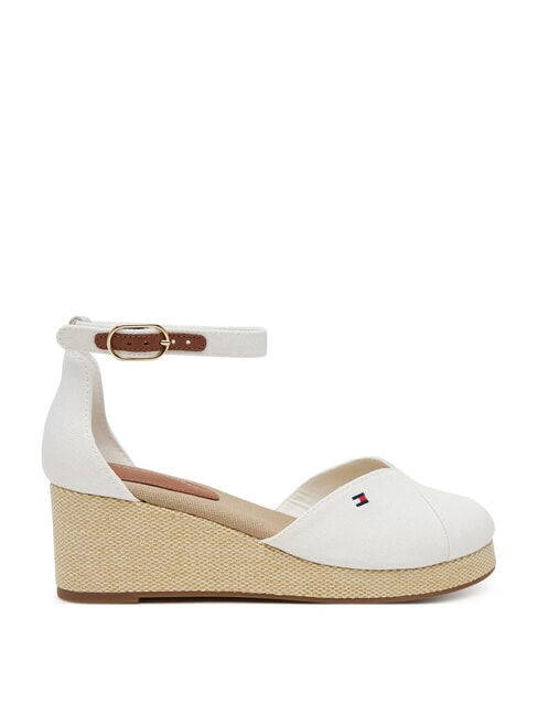 TH espadrilles compens&eacute;es &eacute;cru - Chaussures Femme