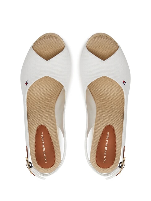 TH Espadrilles compens&eacute;es hautes &eacute;cru - Chaussures Femme