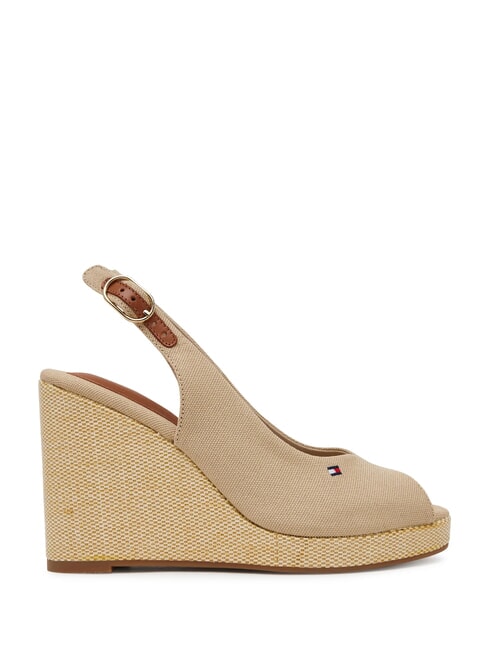 TH Espadrilles compens&eacute;es hautes raifort - Chaussures Femme