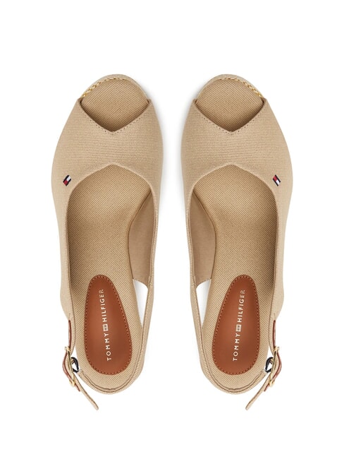 TH Espadrilles compens&eacute;es hautes raifort - Chaussures Femme