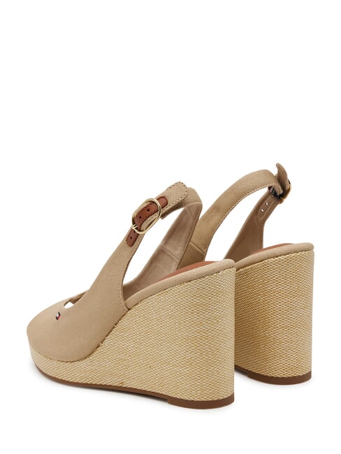 TH Espadrilles compens&eacute;es hautes raifort - Chaussures Femme