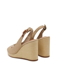 TOMMY HILFIGER TH Espadrilles compens&eacute;es hautes raifort - Chaussures Femme - 5