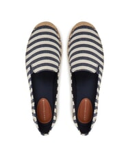 TOMMY HILFIGER TH pantoufles espadrilles en toile authentique extensible - Chaussures Femme - 3