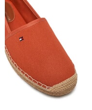 TOMMY HILFIGER TH Espadrilles en toile pour femmes rouge - Chaussures Femme - 4
