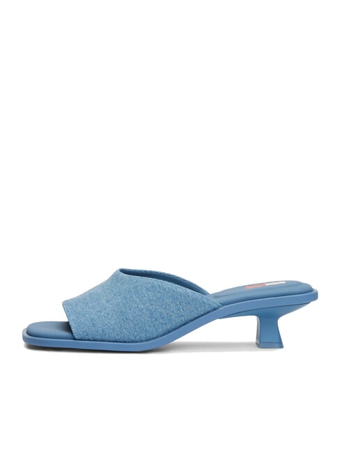 NOHO Pantoufles &agrave; petits talons denim - Chaussures Femme
