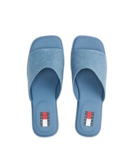 TOMMY HILFIGER NOHO Pantoufles &agrave; petits talons denim - Chaussures Femme - 3