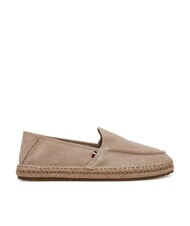 TOMMY HILFIGER TH FLEX Espadrilles en cuir su&eacute;d&eacute; beige - Chaussures Homme - 2