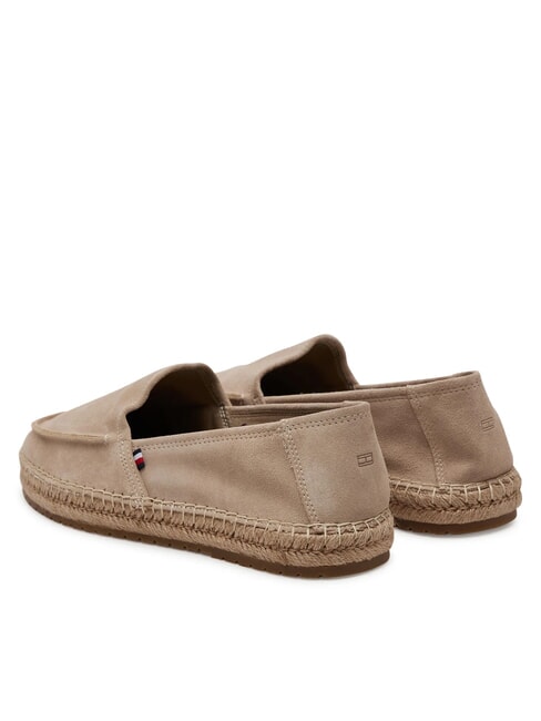 TH FLEX Espadrilles en cuir su&eacute;d&eacute; beige - Chaussures Homme