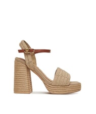 TOMMY HILFIGER TH ROPE sandales compens&eacute;es hautes raifort - Chaussures Femme - 2