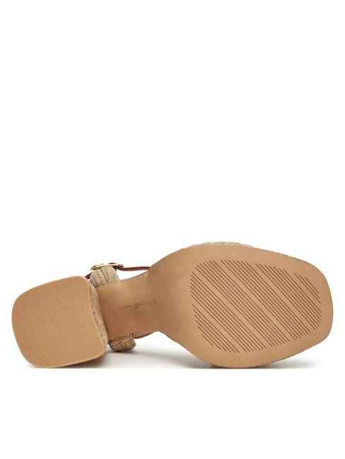 TH ROPE sandales compens&eacute;es hautes raifort - Chaussures Femme