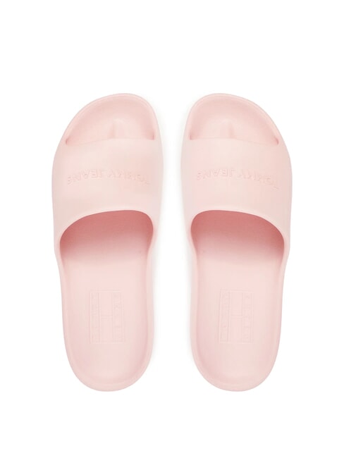 CHUNKY POOL SLIDE Pantoufles &agrave; plateforme pour femmes rose d&eacute;licat - Chaussures Femme