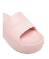 TOMMY HILFIGER CHUNKY POOL SLIDE Pantoufles &agrave; plateforme pour femmes rose d&eacute;licat - Chaussures Femme - 4