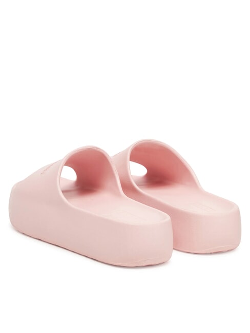 CHUNKY POOL SLIDE Pantoufles &agrave; plateforme pour femmes rose d&eacute;licat - Chaussures Femme