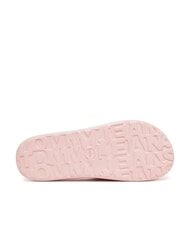 TOMMY HILFIGER CHUNKY POOL SLIDE Pantoufles &agrave; plateforme pour femmes rose d&eacute;licat - Chaussures Femme - 6