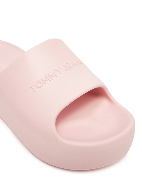 CHUNKY POOL SLIDE Pantoufles &agrave; plateforme pour femmes rose d&eacute;licat - Chaussures Femme