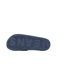 TOMMY HILFIGER TOMMY JEANS Pool Slide Chaussons en caoutchouc c&ocirc;te bleue - Chaussures Homme - 6