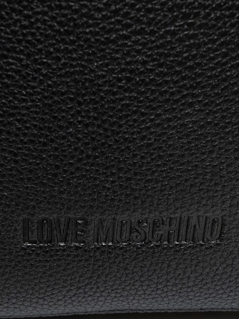 SQUARE Sac de courses avec anses en cha&icirc;ne Noir - Sacs pour Femme