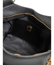 LOVE MOSCHINO SQUARE Sac de courses avec anses en cha&icirc;ne Noir - Sacs pour Femme - 5