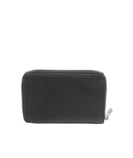 GIANNI CHIARINI GRAIN Portefeuille en cuir zipp&eacute; Noir - Portefeuilles Femme - 3