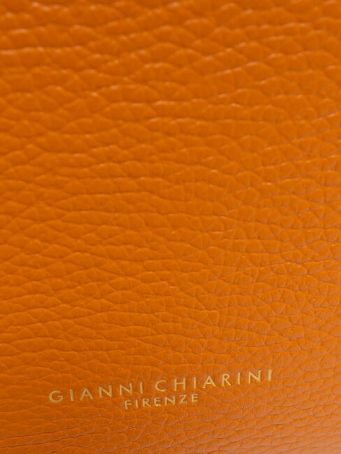 HELENA ROUND Petit sac &agrave; bandouli&egrave;re en cuir pimenter - Sacs pour Femme