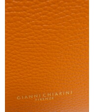 GIANNI CHIARINI HELENA ROUND Petit sac &agrave; bandouli&egrave;re en cuir pimenter - Sacs pour Femme - 3