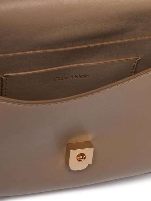 HARDWARE MONOGRAM Mini sac bandouli&egrave;re taupe du d&eacute;sert - Sacs pour Femme